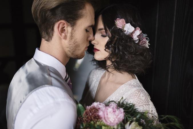 Una boda campestre y romantica