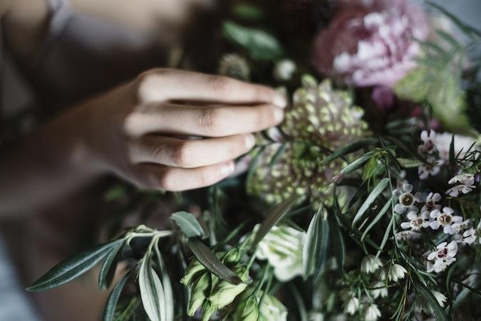 Una boda campestre y romantica