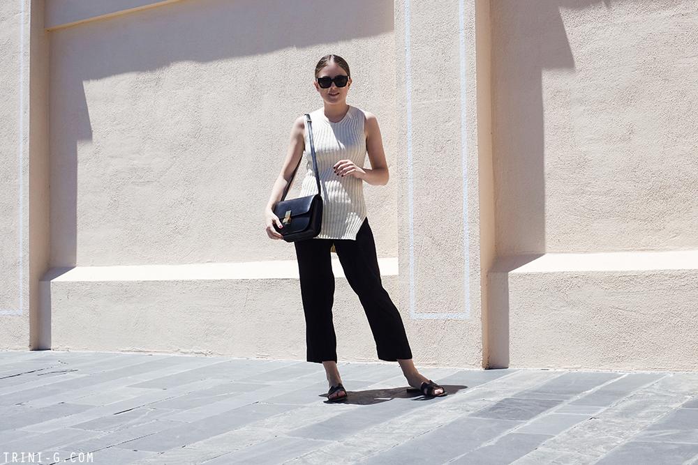 Trini | Céline top Reformation trousers