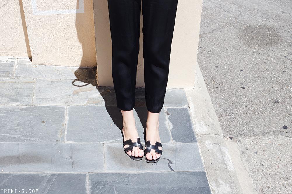 Trini | Céline top Reformation trousers