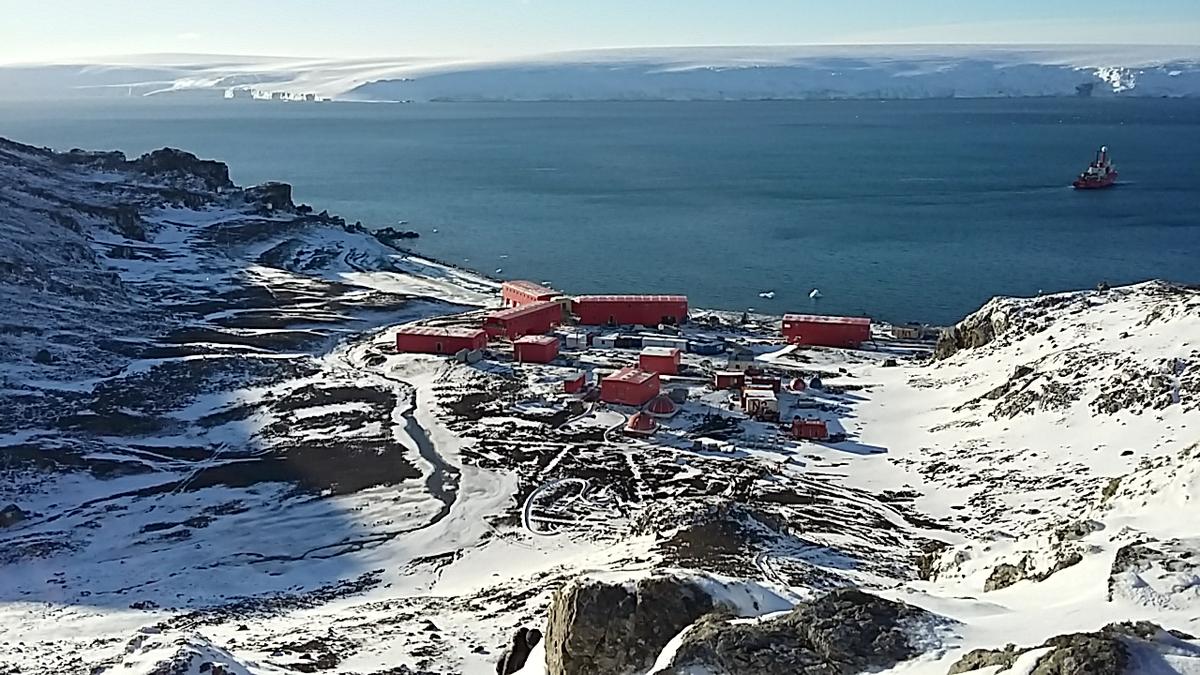 Muñoz Bosch llega a la Antártida