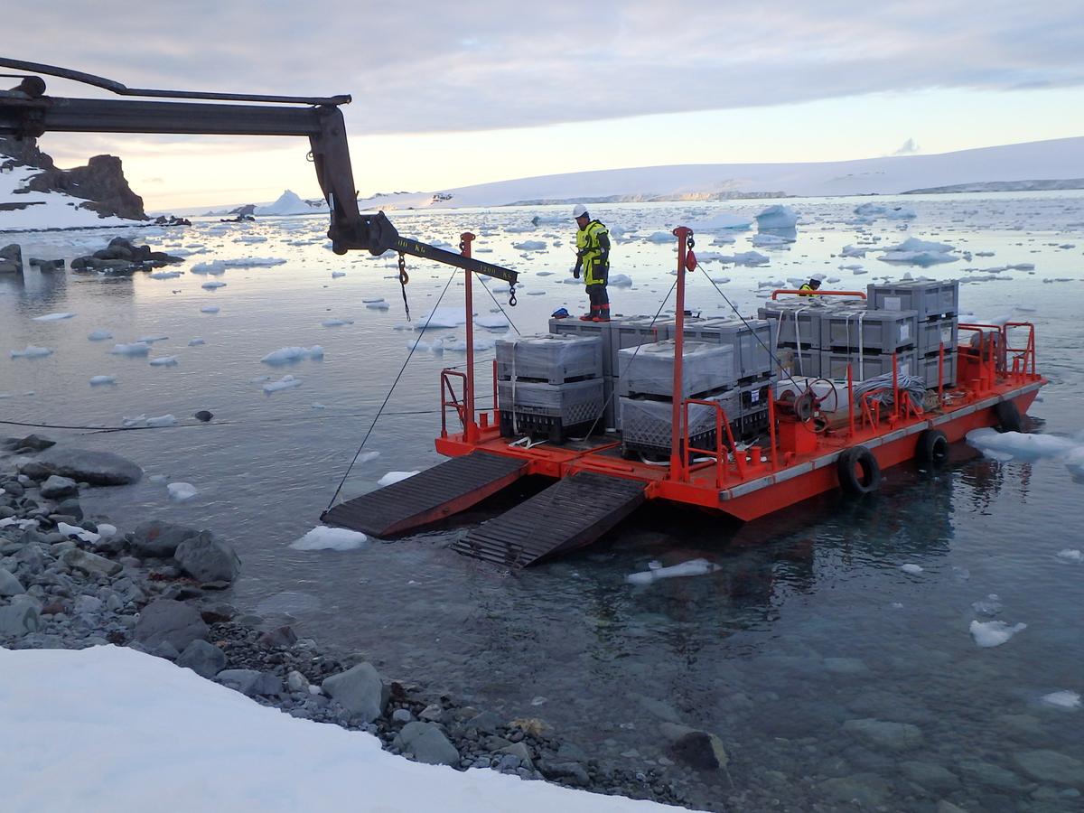 Muñoz Bosch llega a la Antártida