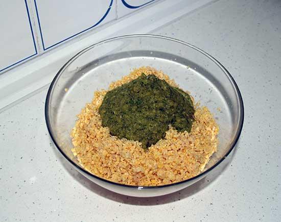 Falafels con salsa de yogurt