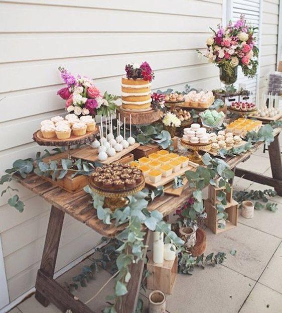 Pinterest Mesa rústica