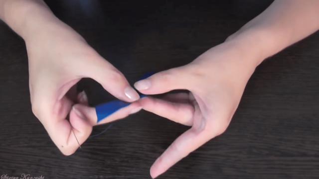 Paso a paso de moño con listón