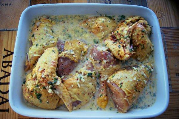 Pollo asado con buttermilk