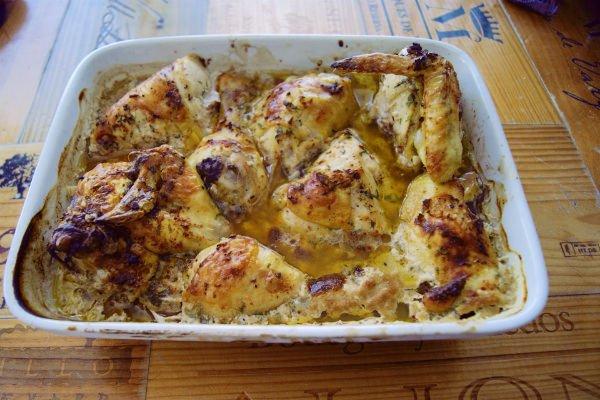 Pollo asado con buttermilk