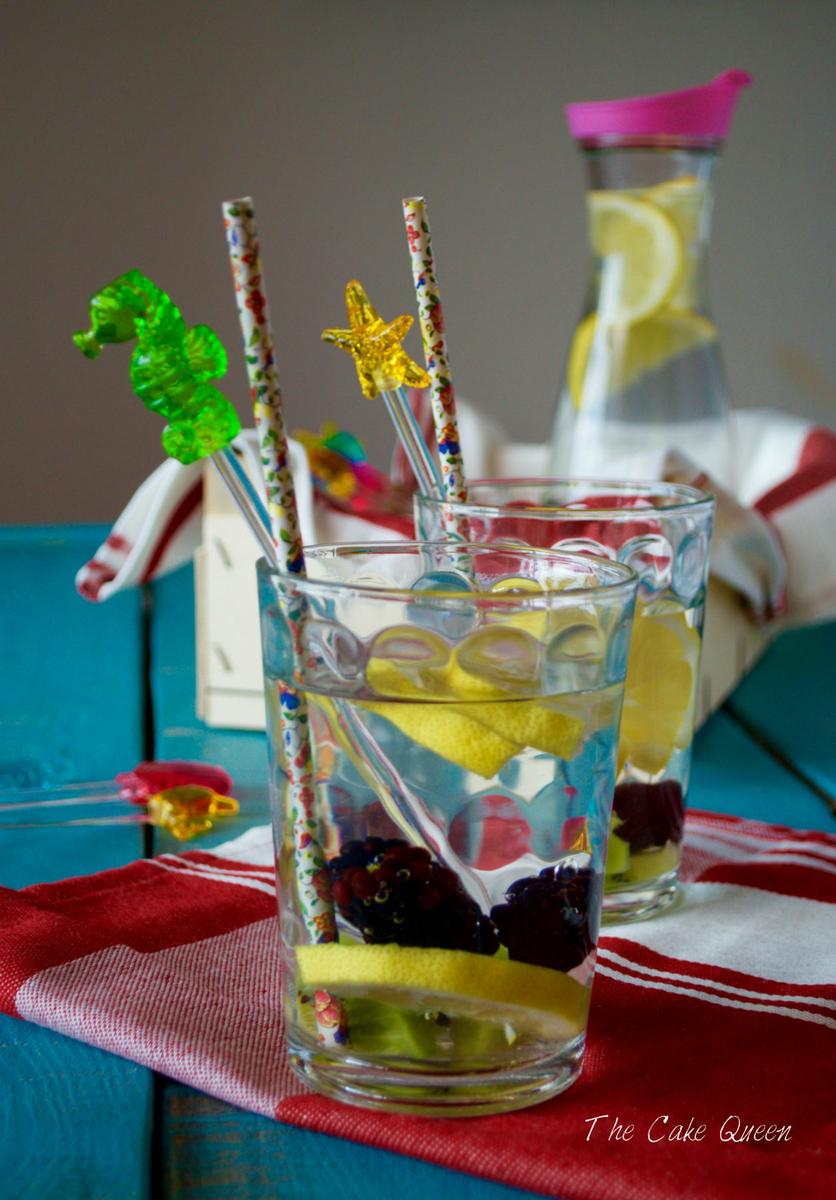 Limonada con frutas frescas 