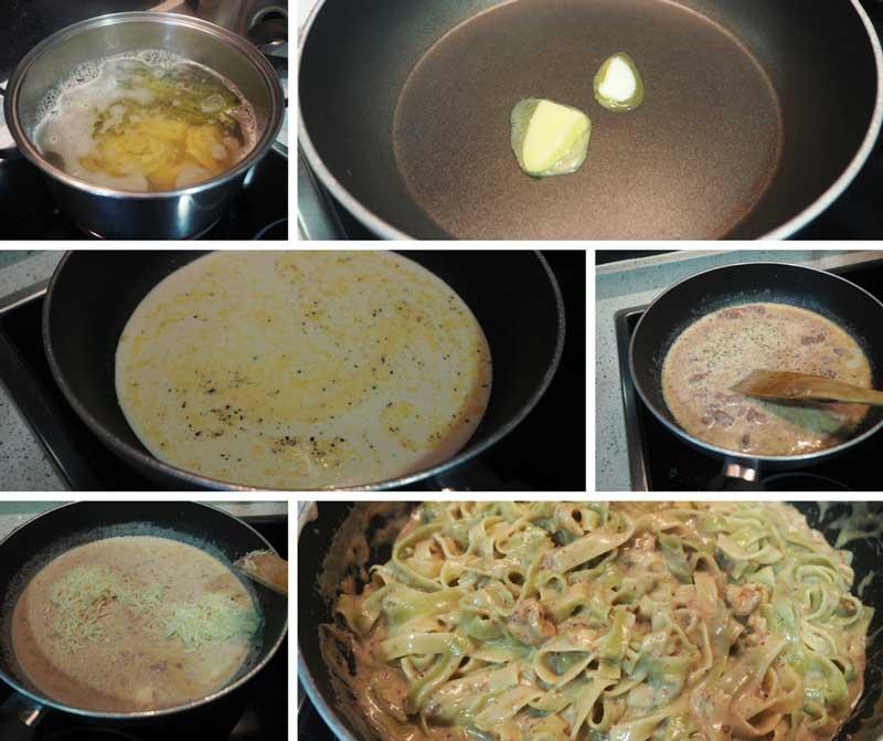 receta pasta al pate