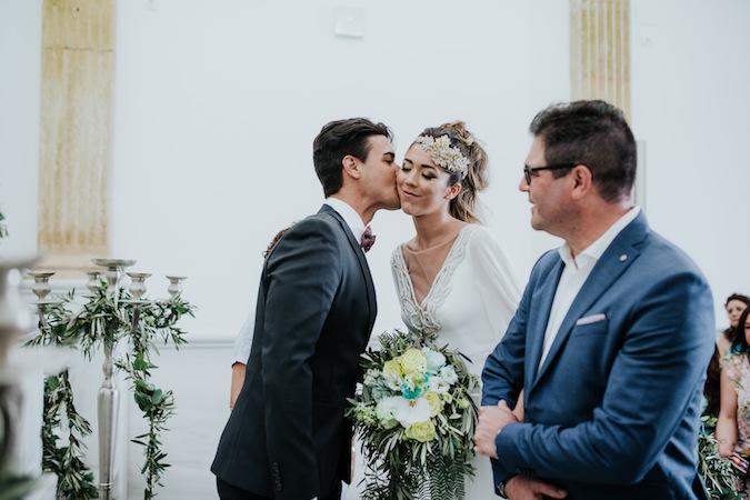 Una boda boho tropical