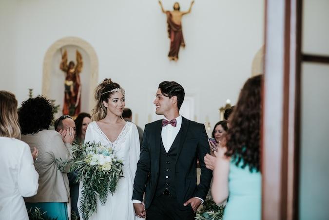 Una boda boho tropical