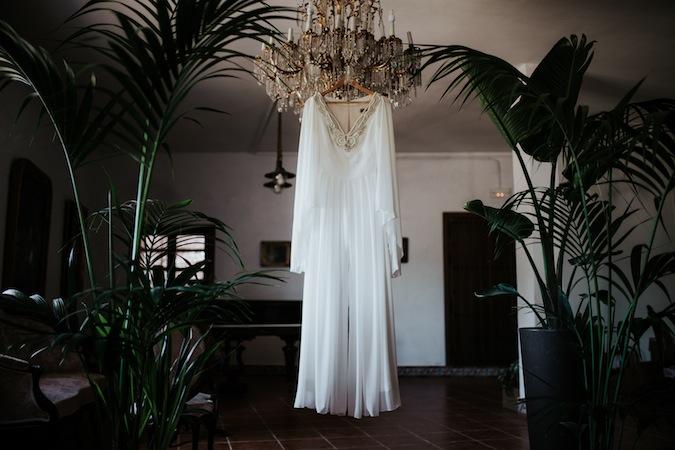 Una boda boho tropical
