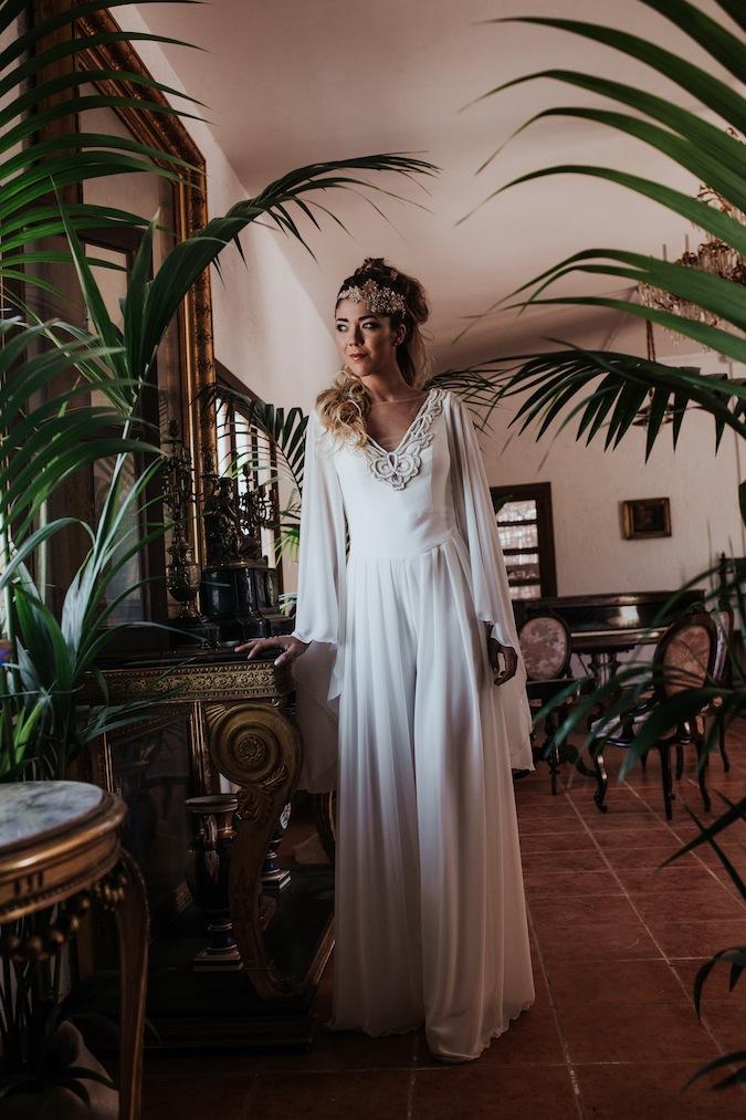 Una boda boho tropical