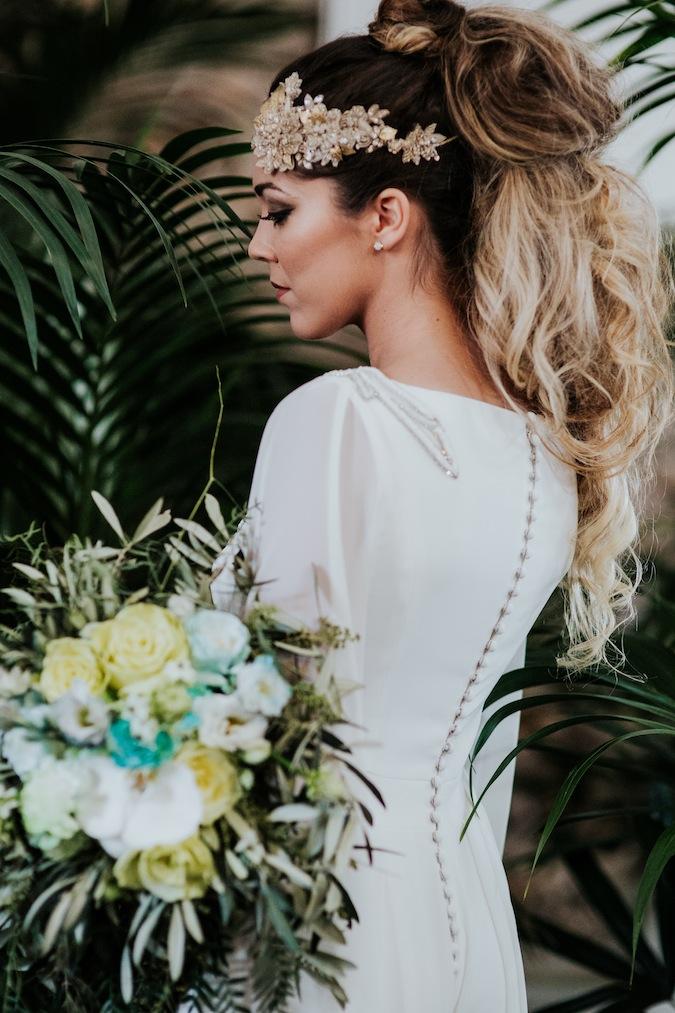 Una boda boho tropical