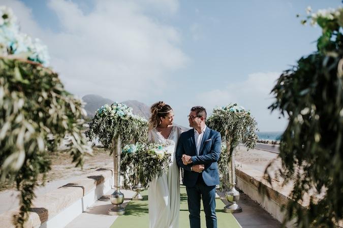 Una boda boho tropical