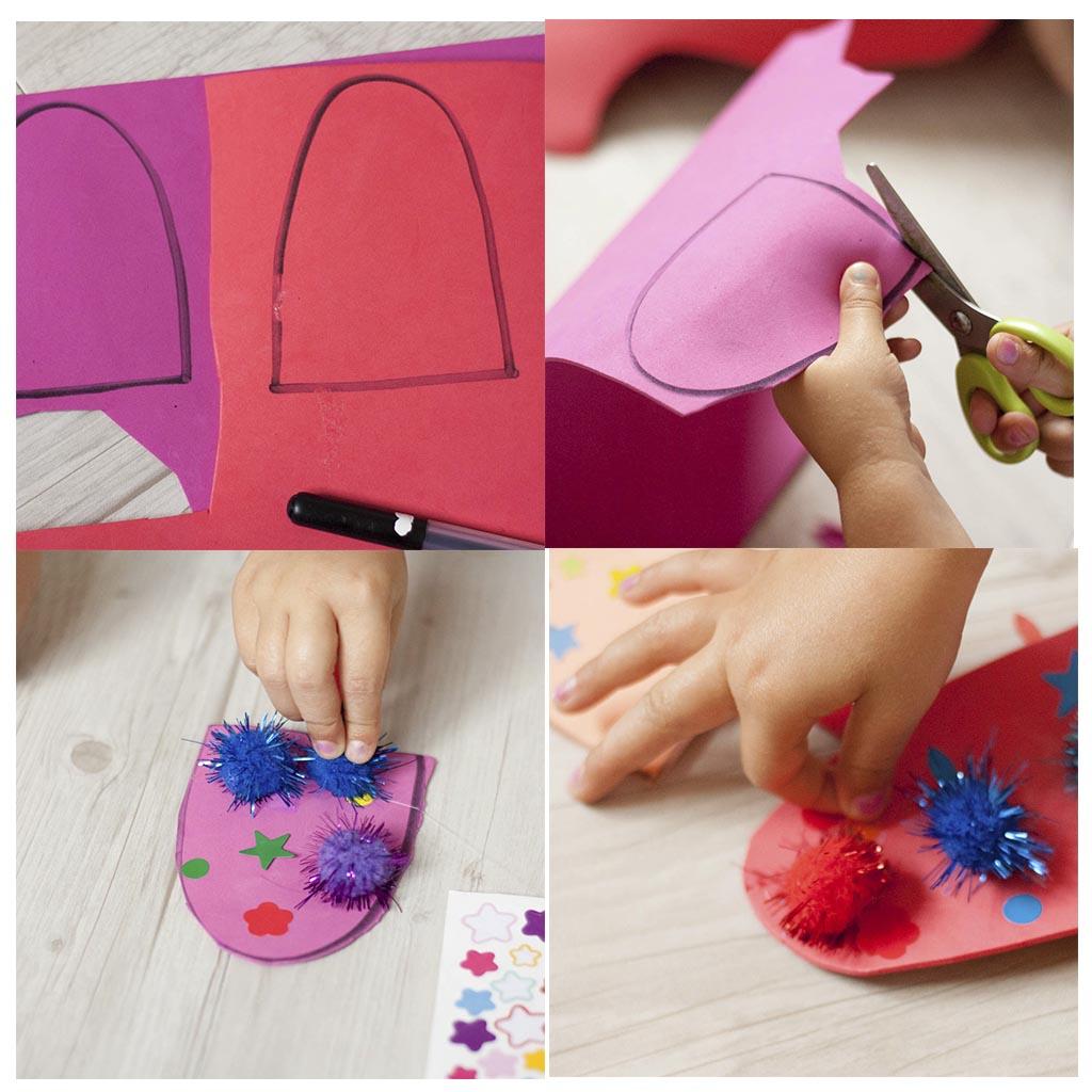 paso a paso para hacer manualidades con niños