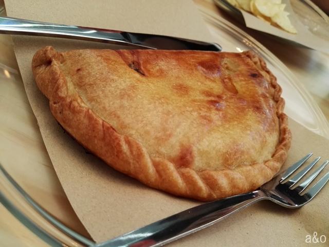 Empanada de la cafetería Premiere Café.