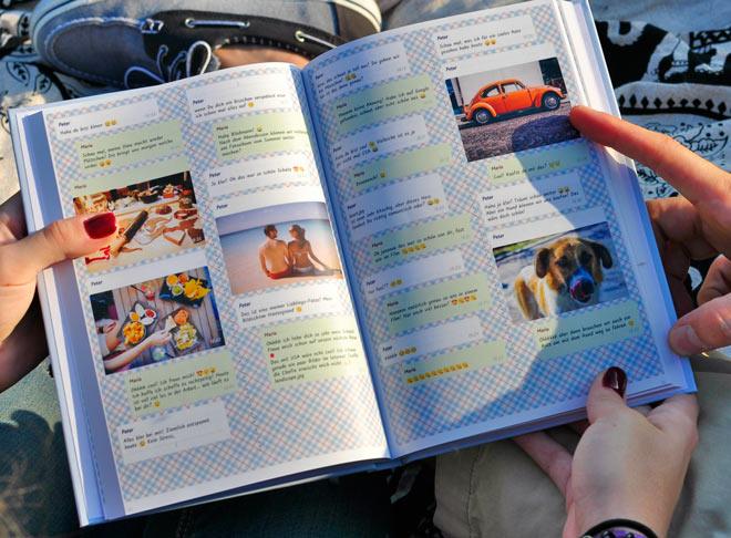 Cómo hacer un Libro con Conversaciones de Whatsapp (y fotos)