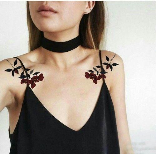 Tatuajes de rosas para mujer