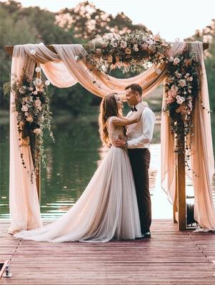 Un telon en tu boda