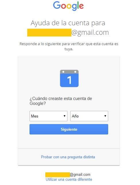 recuperar cuenta o contraseña de Gmail / Google hackeada o robada sin poder acceder a ella