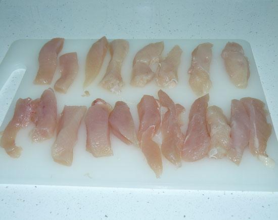 Fingers de pollo caseros