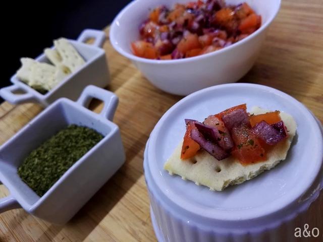 Ensalada de tomate marroquí.