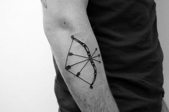 arco flechas cruzadas