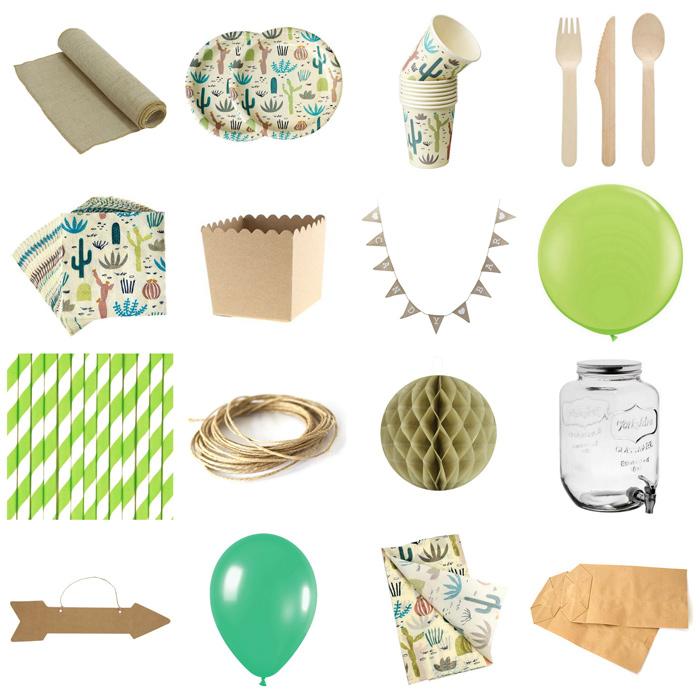 productos fiesta cactus