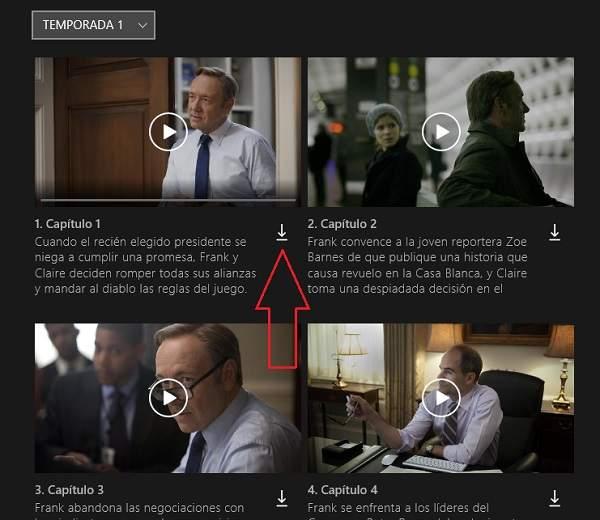 Cómo descargar series y peliculas de netflix para ver offline sin conexión a internet para verlas cuando quieras desde un movil o celular Android o desde Windows 10