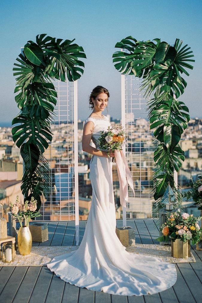 Urban jungle elopement