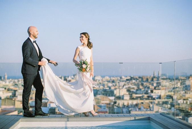 Urban jungle elopement