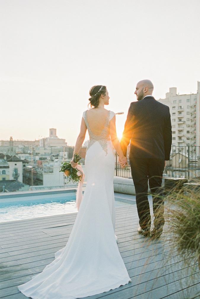Urban jungle elopement