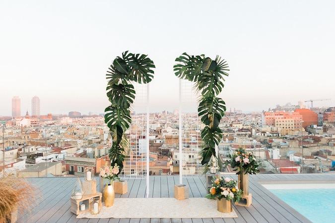 Urban jungle elopement