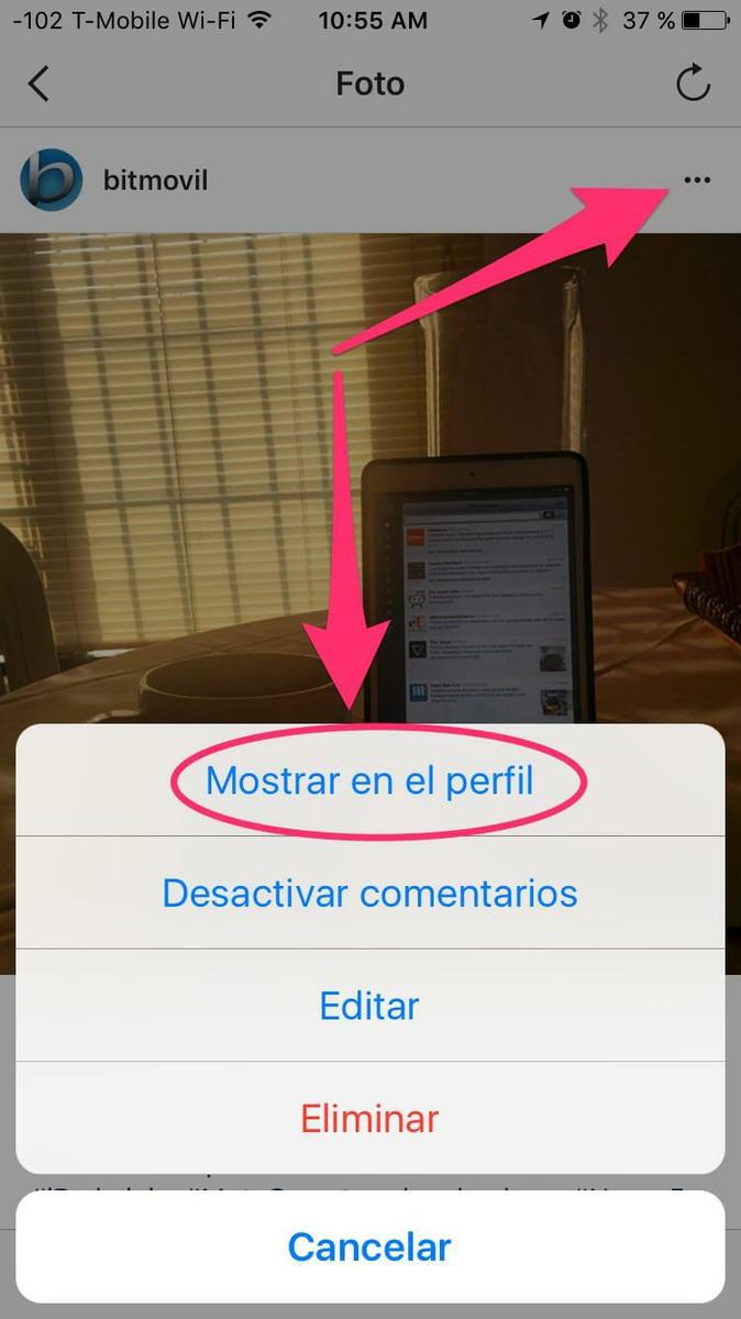 como recuperar foto de instalar 