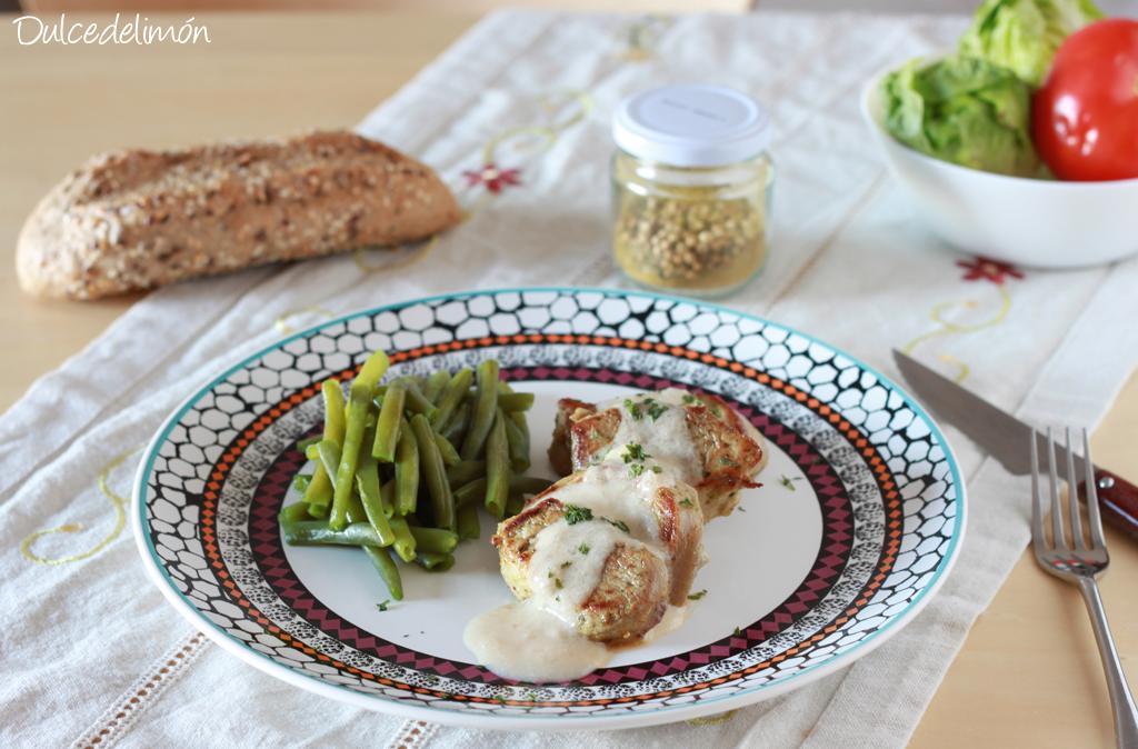 Solomillo de Cerdo con Ras-el-hanout y Salsa de Yogur