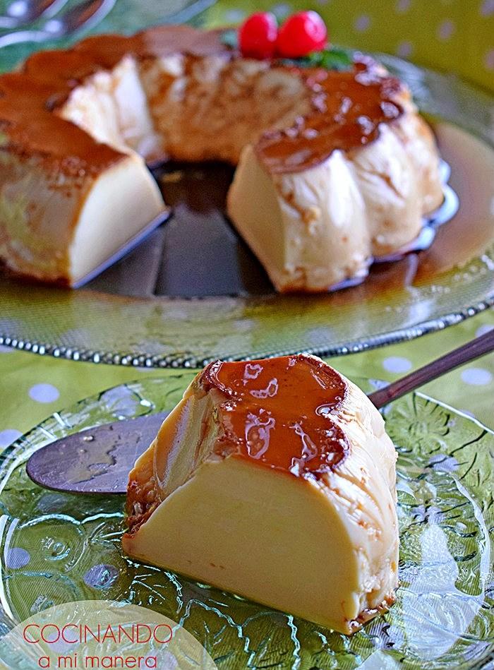 flan de leche condensada