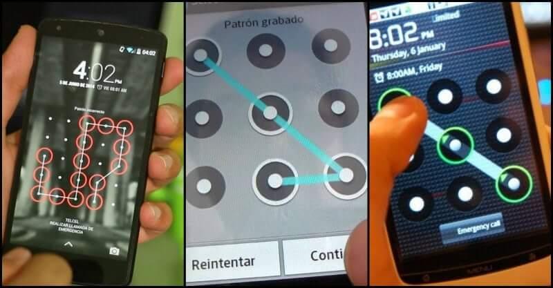 patrón de desbloqueo