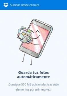 Dropbox para localizar móviles