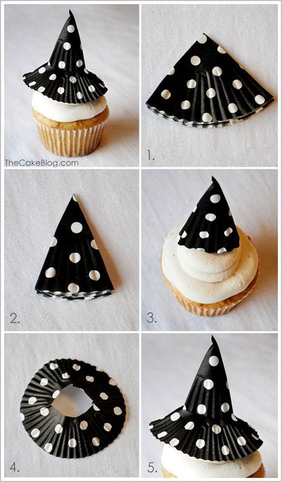 cupcakes motivo halloween