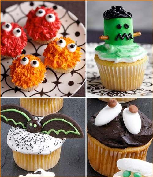 cupcakes motivo halloween