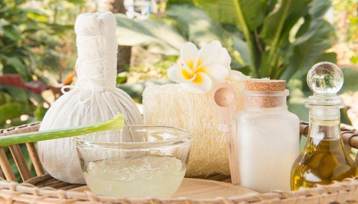 sabila para exfoliar las piernas