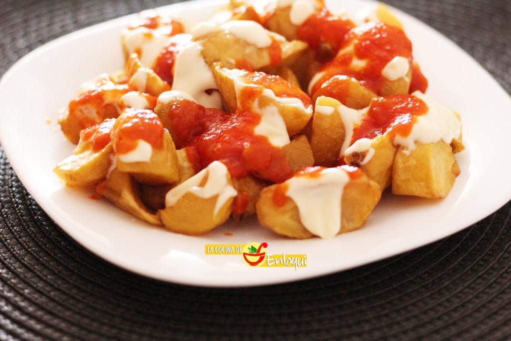 Receta patatas bravas