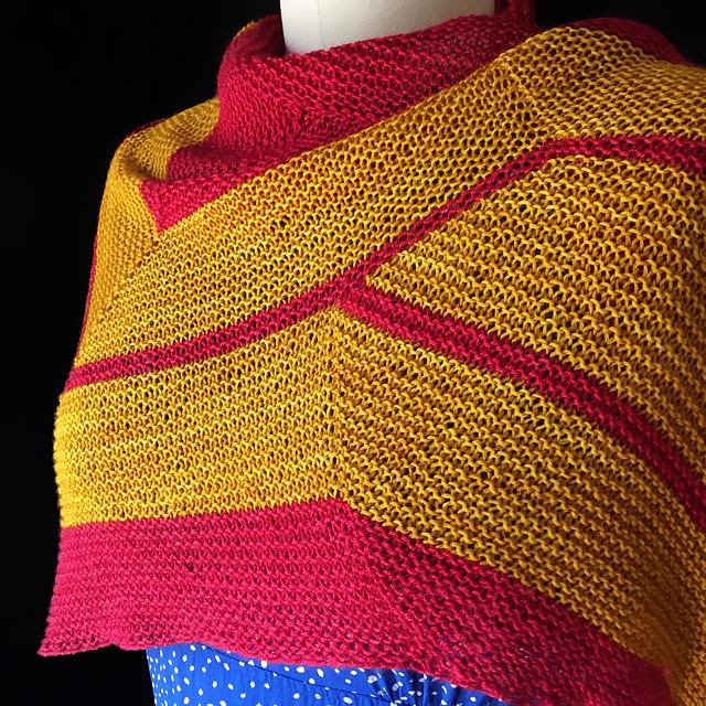 Wonder Woman Wrap KAL