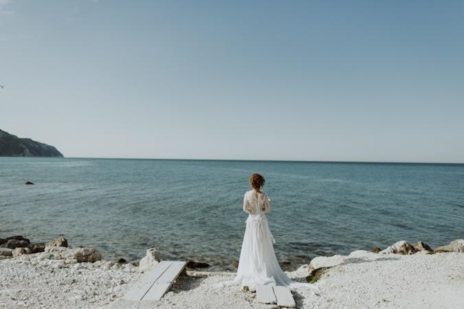 Una sesion de boda en el Adriatico