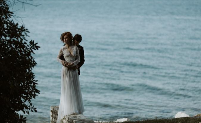Una sesion de boda en el Adriatico