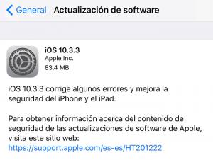 imagen iOS 10.3.3