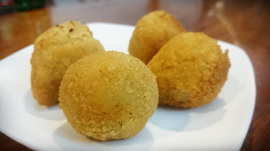 Coxinhas de pollo, receta brasileña