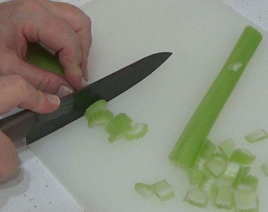 Ensalada de pollo con manzana