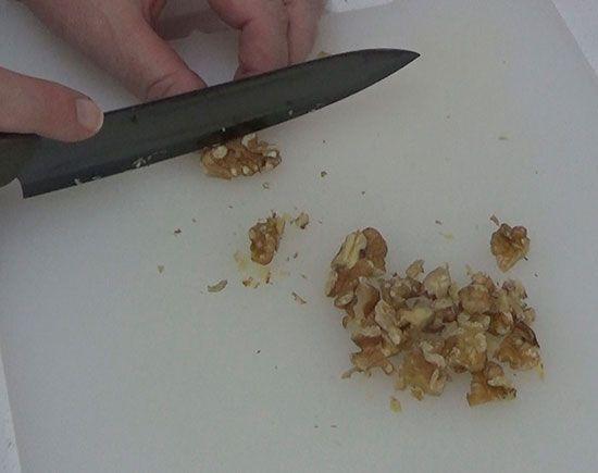 Ensalada de pollo con manzana